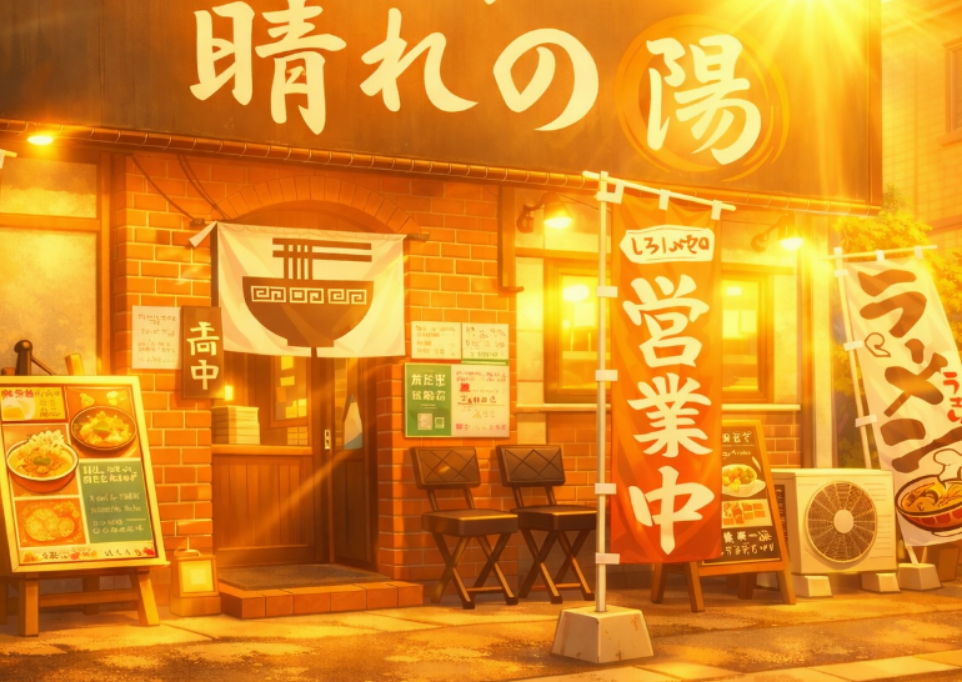 豚骨ラーメン　晴れの陽